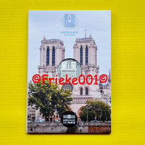 Frankrijk 10 euro 2025 zilver in blister.(Notre Dame)
