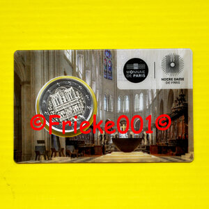 Frankrijk 2 euro 2025 comm in blister.(Notre Dame)