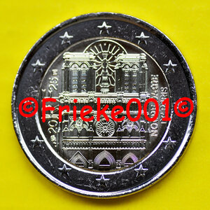 Frankrijk 2 euro 2025 comm.(Notre Dame)