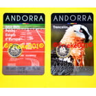Andorra 2x 2 euro 2025 comm in blister. (Lammergier and Games Small States)
