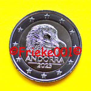 Andorra 2 euro 2025 comm.(Lammergeier)