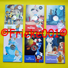Frankrijk 6x 10 euro 2025 zilver in blister gekleurd.(Disney)