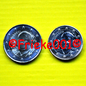 Monaco 1 and 2 euro 2025 unc.(New Design)