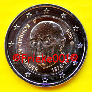 Allemagne 2 euro 2026 comm.(Konrad Adenauer)