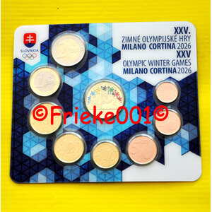 Slovakije 2026 bu.(Winterspelen Cortina)