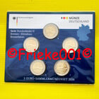Germany 5x 2 euro 2026 comm in blister.(Bremen ADFGJ)