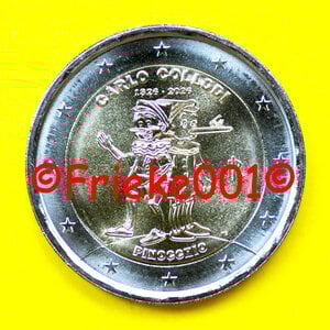 Italië 2 euro 2026 comm.(Pinocchio)