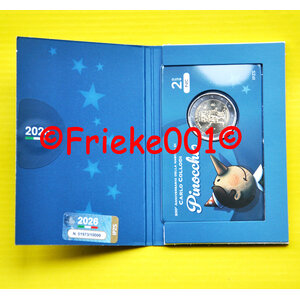 Italie 2 euro 2026 comm sous blister.(Pinocchio)