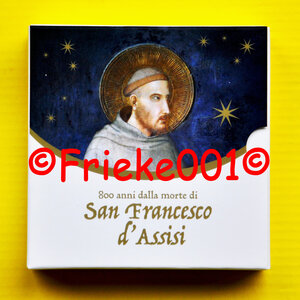 Italië 2 euro 2026 comm proof.(Franciscus Van Assisi)