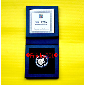 Malta 2 euro 2026 comm proof.(Valletta)