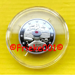 Frankrijk 2 euro 2026 comm proof.(Marine)