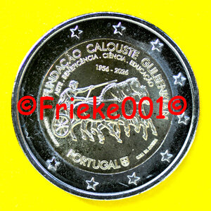 Portugal 2 euro 2026 com.(Calouste Gulbenkian)