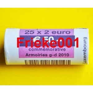 Luxembourg 2 euro roll 2010 comm