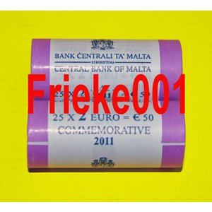 Malta 2 euro roll 2011 comm