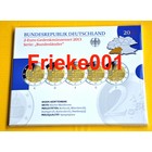 Duitsland 5x 2 euro 2013 comm proof in blister