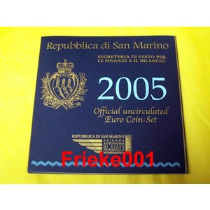 San marino 2005 bu.(With 5 euro)