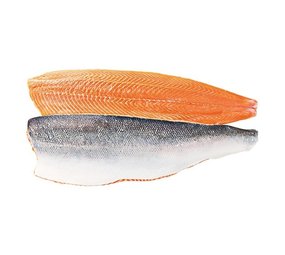 Noorse zalm zijde  filet (vers) +/- 1750 gram Noorse zalm zijde  filet (vers) +/- 1750 gram