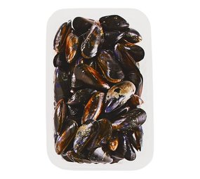 Zeelands Roem mosselen groot MSC 2000 gram Zeelands Roem mosselen groot MSC 2000 gram