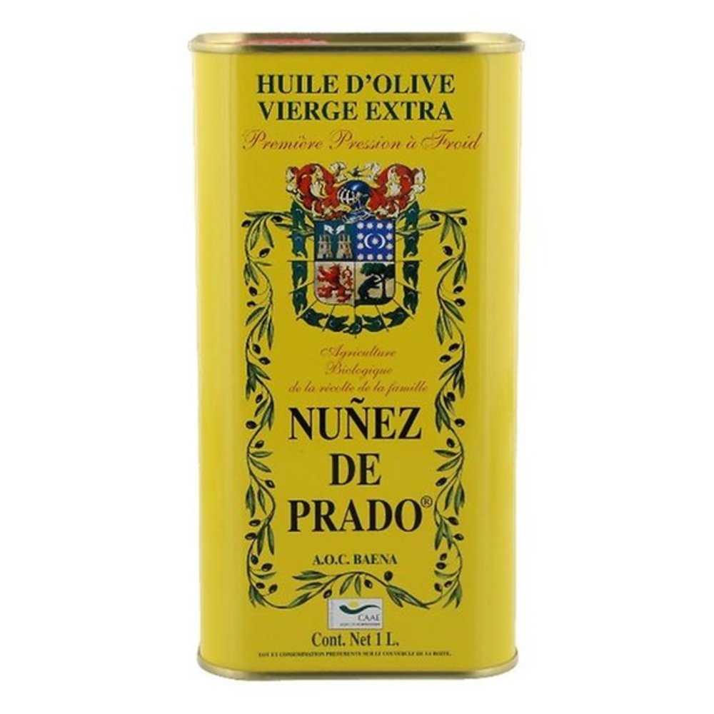 Nuñez de Prado Olijfolie extra vierge, BIO 1000 ml Nuñez de Prado Olijfolie extra vierge, BIO 1000 ml