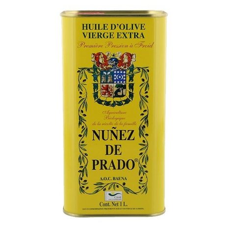 Nuñez de Prado Olijfolie extra vierge, BIO 1000 ml Nuñez de Prado Olijfolie extra vierge, BIO 1000 ml