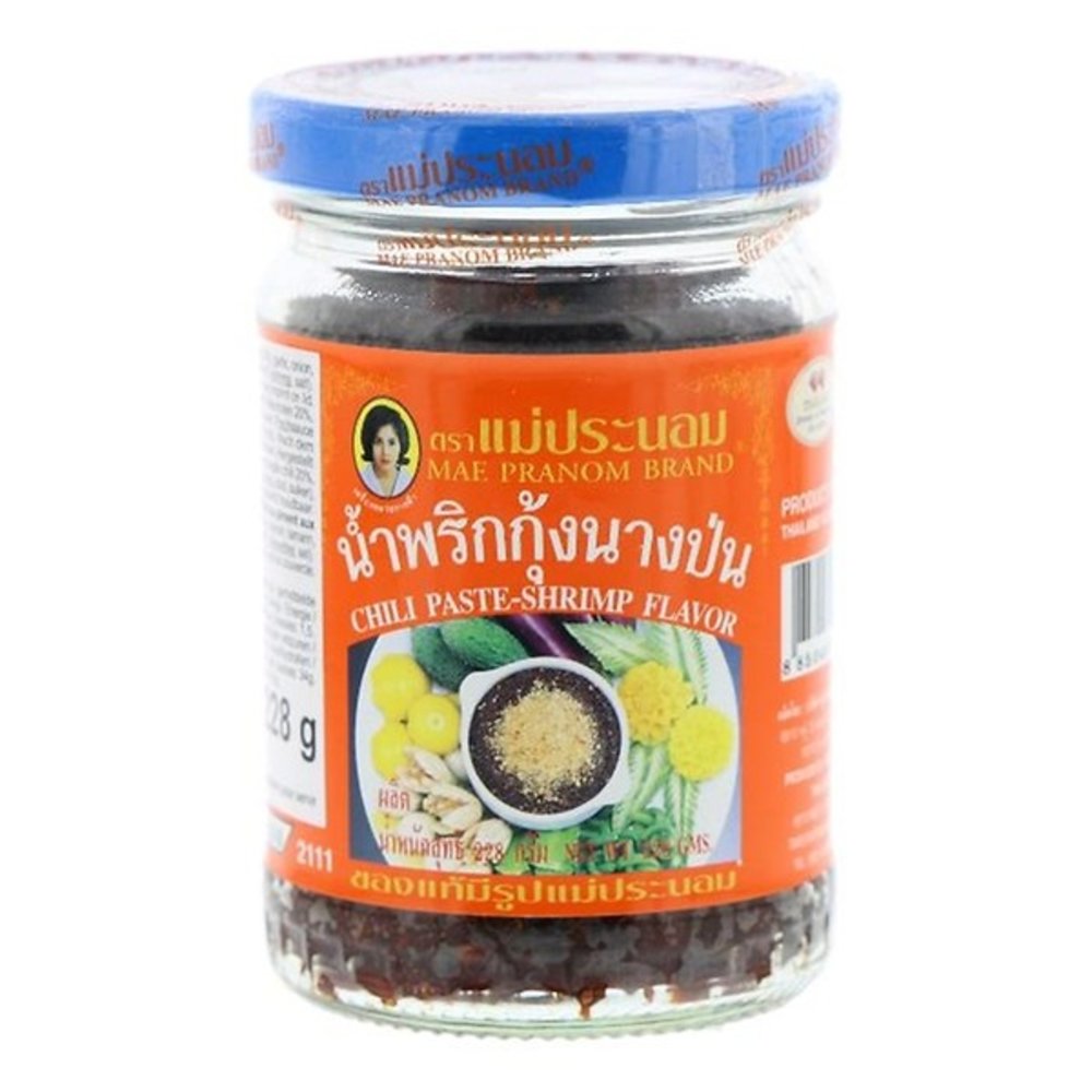 Mae Pranom Chilipasta met gefermenteerde vis Mae Pranom Chilipasta met gefermenteerde vis