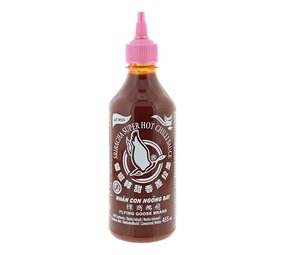 Flying Goose Chilisaus Sriracha extra hot 455 ml Flying Goose Chilisaus Sriracha extra hot 455 ml