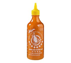 Flying Goose Chilisaus Sriracha geel 455 ml Flying Goose Chilisaus Sriracha geel 455 ml