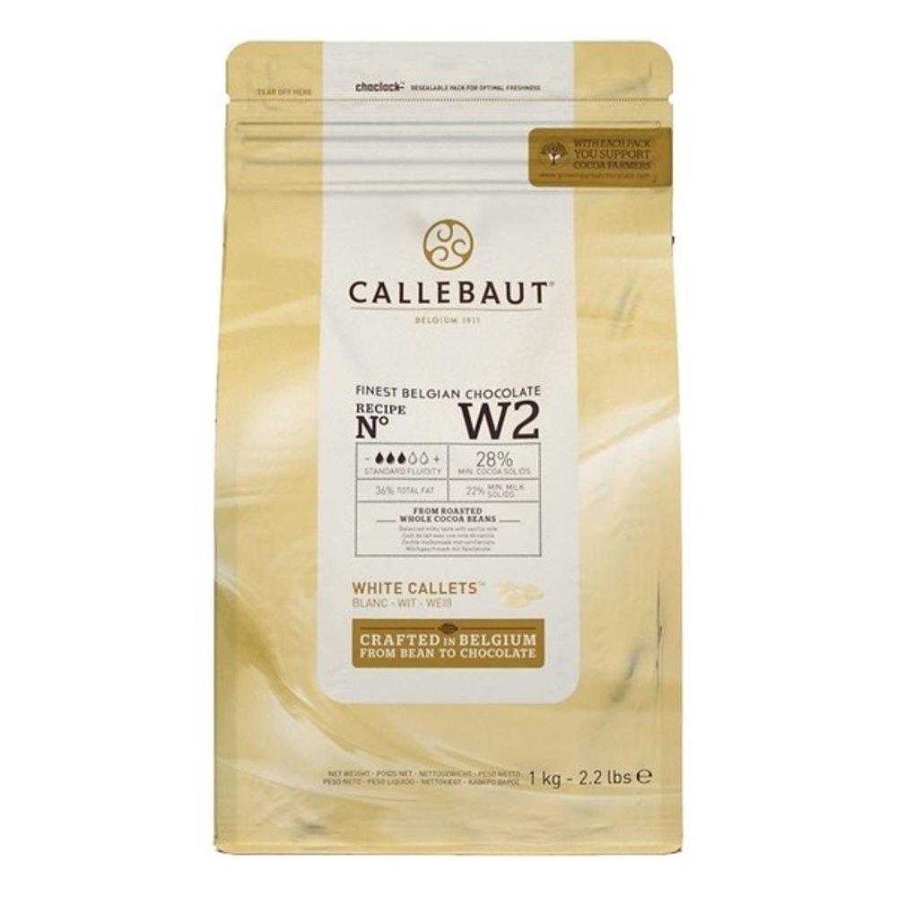 Callebaut Finest Belgian chocolate White w2