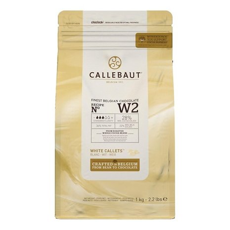 Callebaut Finest Belgian chocolate White w2