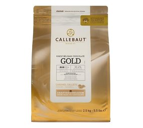 Callebaut Callets gold karamel-chocoladesmaak Callebaut Callets gold karamel-chocoladesmaak