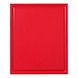 Snijplank met sapgeul, 1/2 GN rood, 325 x 265 x 15 mm Snijplank met sapgeul, 1/2 GN rood, 325 x 265 x 15 mm
