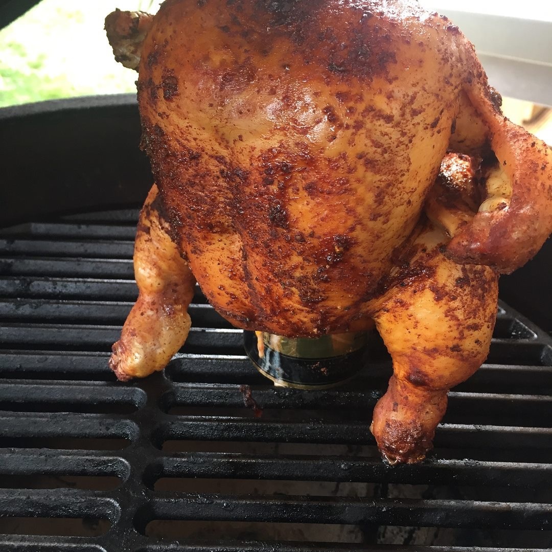 Beercan Chicken "Yankees Style"