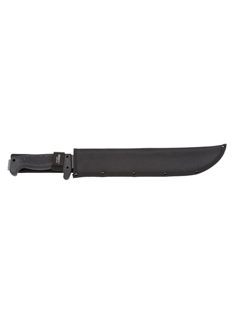 Machete, Homey's, kartel, rubber/zwart staal, etui Machete, Homey's, kartel, rubber/zwart staal, etui