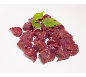 Eland stoofvlees ( worstenvlees ) 250 gram Eland stoofvlees ( worstenvlees ) 250 gram