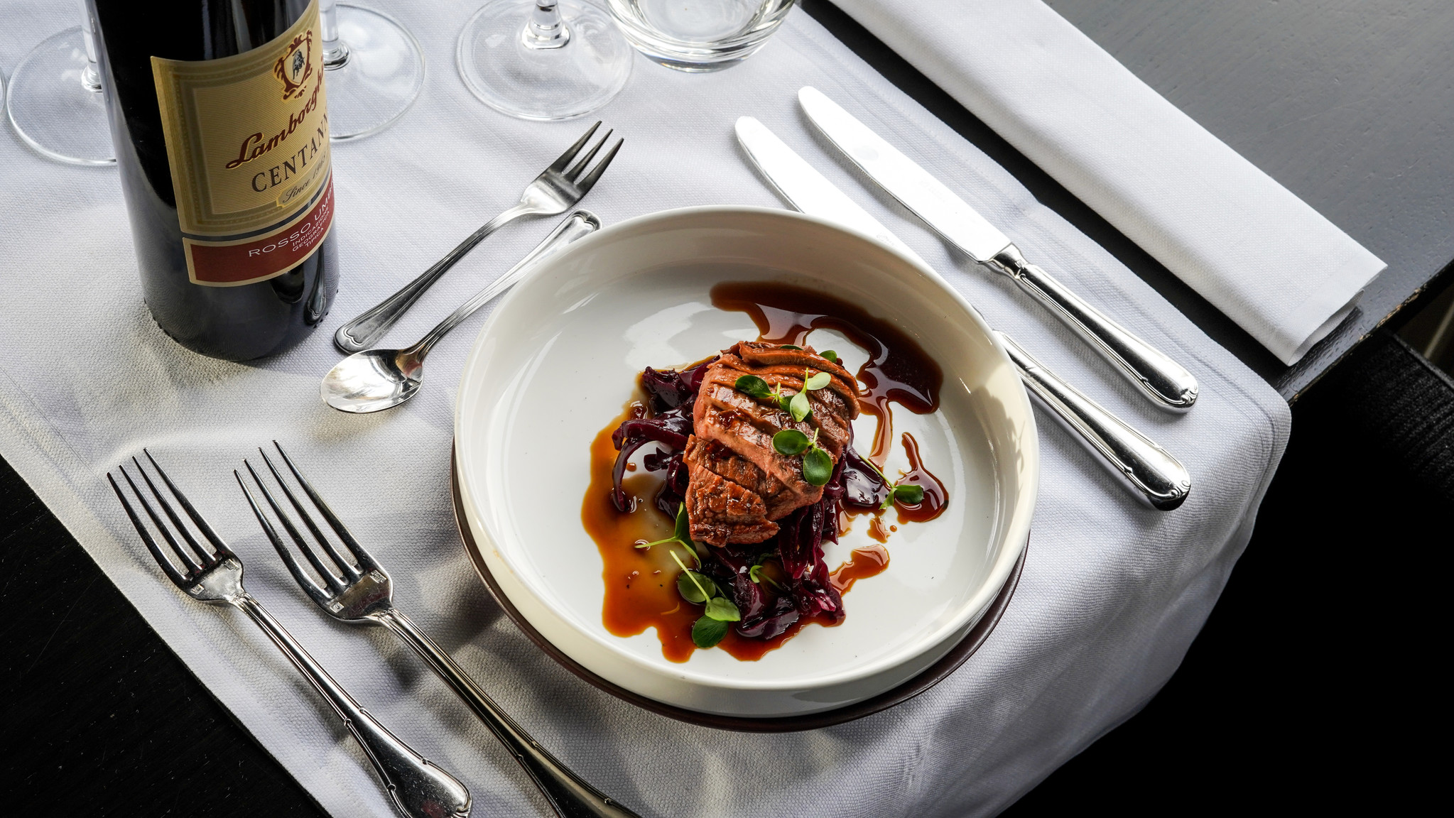 Yakitori van wilde eend