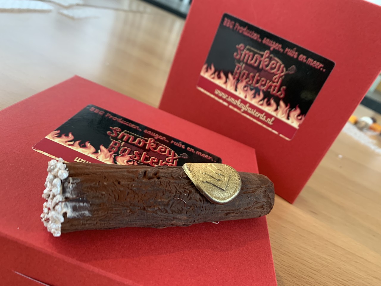 Gevulde Chocolade sigaren bonbons 2 stuks Gevulde Chocolade sigaren bonbons 2 stuks