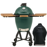 Big Green Egg Large + Geintegreerd onderstel met Nest Handler + Zijplankjes + Hoes