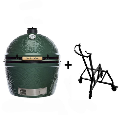 Big Green Egg XXL + Geintegreerd onderstel met Nest Handler