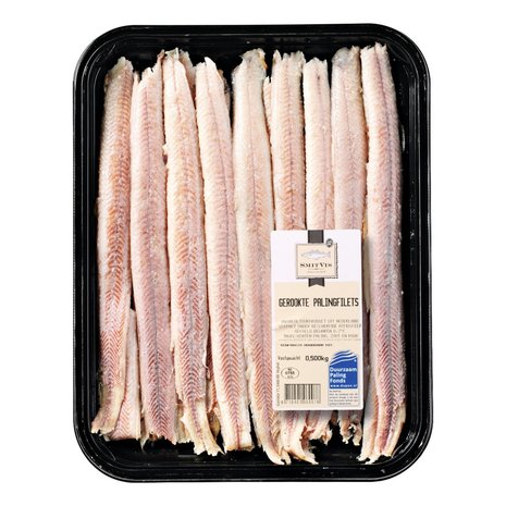 Palingfilet gerookt 500 gram