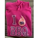 Hoody roze BBQ Hoody roze BBQ