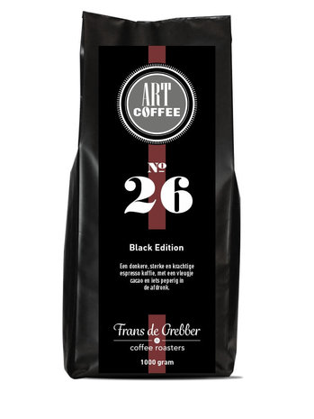 Frans de Grebber BLACK EDITION KOFFIE 26 Frans de Grebber BLACK EDITION KOFFIE 26