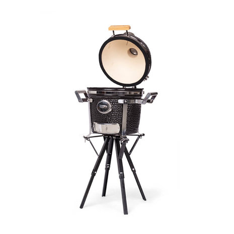 COMPACT YAKINIKU 13 INCH KAMADO GRILL INCL. CAMPING ONDERSTEL COMPACT YAKINIKU 13 INCH KAMADO GRILL INCL. CAMPING ONDERSTEL
