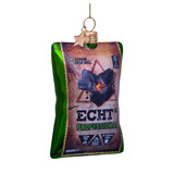 Kerstbal Houtskool ECHT Kerstbal Houtskool ECHT