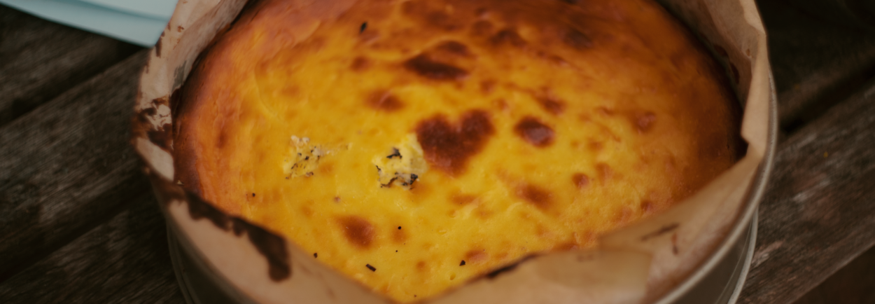 Cheese cake van de BBQ Cheese cake van de BBQ