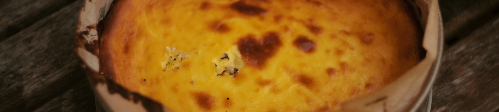 Cheese cake van de BBQ