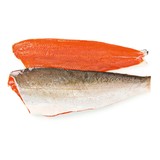 Zalmfilet Sockeye (wild) met vel, zonder graat Zalmfilet Sockeye (wild) met vel, zonder graat