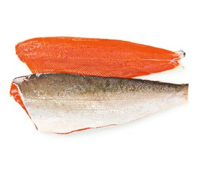 Zalmfilet Sockeye (wild) met vel, zonder graat Zalmfilet Sockeye (wild) met vel, zonder graat