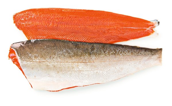 Zalmfilet Sockeye (wild) met vel, zonder graat Zalmfilet Sockeye (wild) met vel, zonder graat