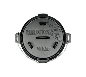 Valhal Dutch Oven Braadpan Gietijzer 3,8 Liter Valhal Dutch Oven Braadpan Gietijzer 3,8 Liter