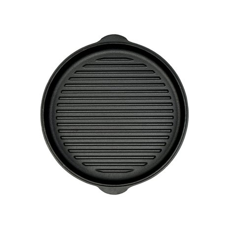 Valhal Skillet Gietijzer Deksel ø 30 cm met Grillpatroon Valhal Skillet Gietijzer Deksel ø 30 cm met Grillpatroon